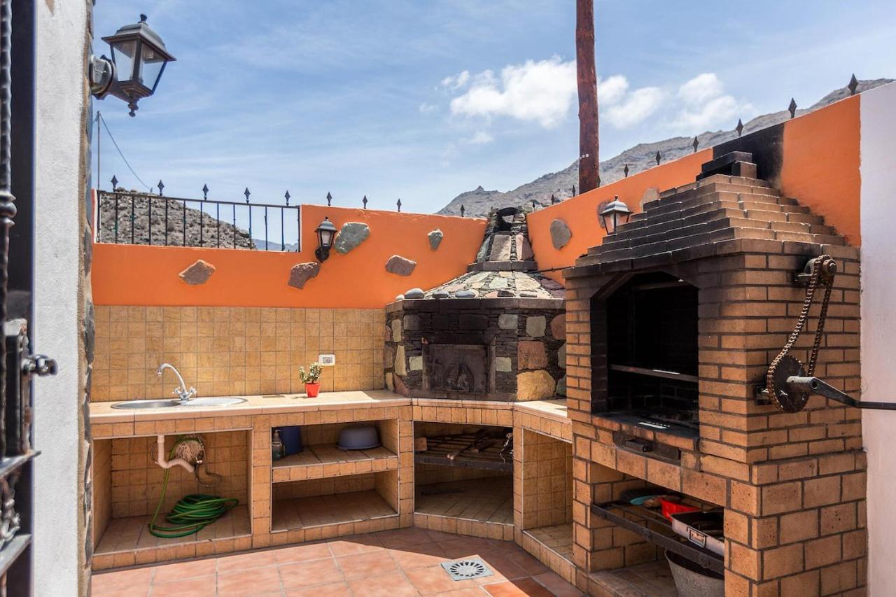 Vila Casa Costera Playa De Tasarte San Nicolás Exteriér fotografie