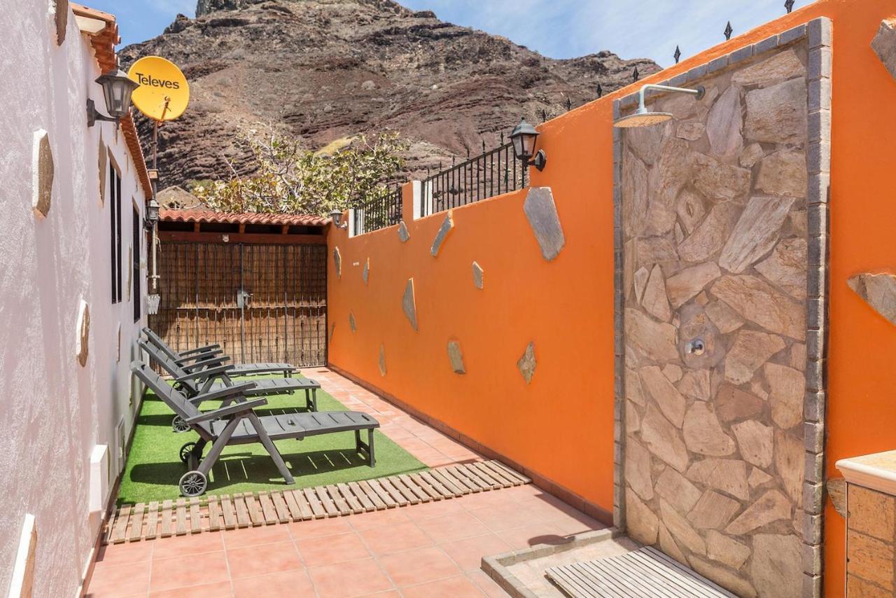 Vila Casa Costera Playa De Tasarte San Nicolás Exteriér fotografie